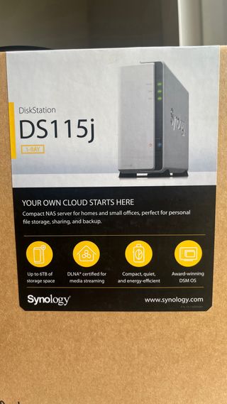 Synology DJ115j NAS 1 Bahía