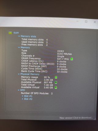  Tarjetas memoria Ram 16gb 