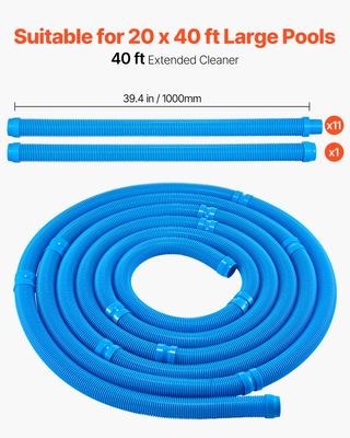Spazzatrice Aspirapolvere per Piscina con Aspirazi