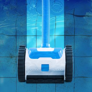 Spazzatrice Aspirapolvere per Piscina con Aspirazi
