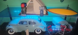 Escarabajo Volkswagen Salvat Maqueta