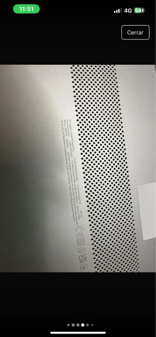 Portátil HP i5 Plata