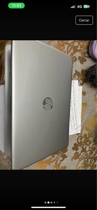 Portátil HP i5 Plata