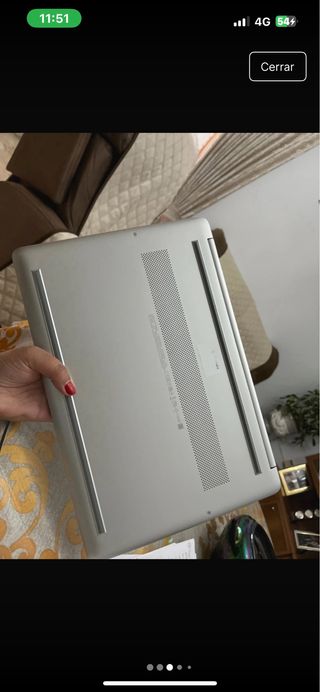 Portátil HP i5 Plata