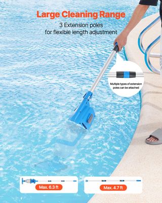 Aspirapolvere Piscine Portatile Ricaricabile 100 L