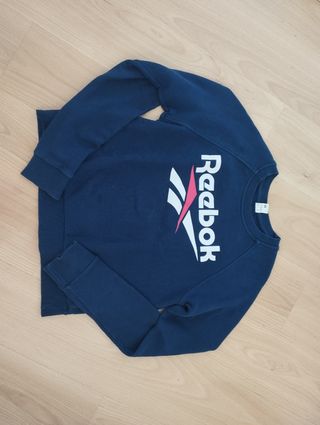 Sudadera Reebok azul marino talla XS