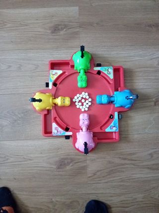 Juego Tragabolas Hipopótamos