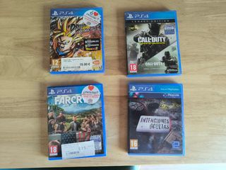 PS4 (PlayStation 4) + 2 mandos + 16 juegos