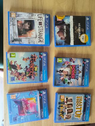 PS4 (PlayStation 4) + 2 mandos + 16 juegos