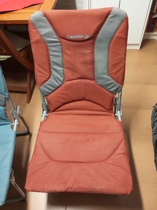 Sillas camping Caperlan plegables,