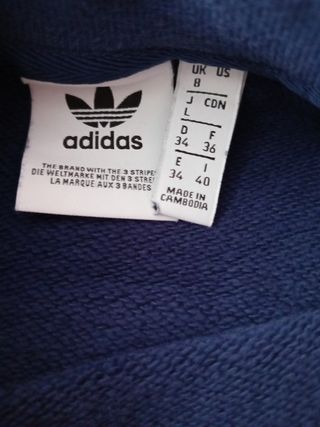 Felpa Adidas blu