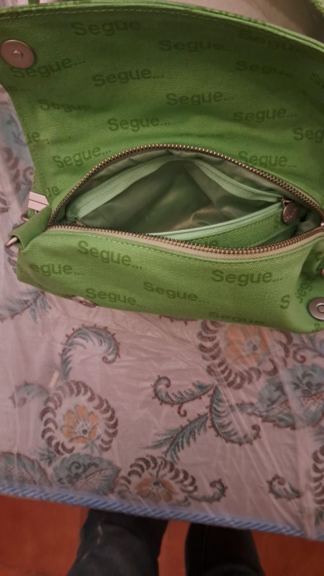 Borsa Segue verde