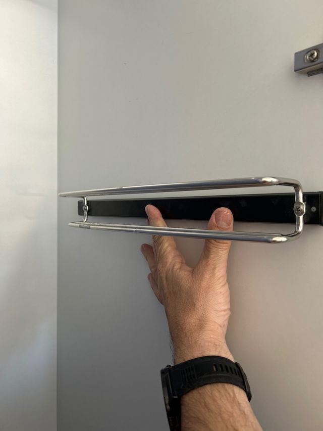 Porta corbatas armario extensible metal armario