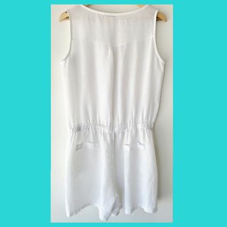 Mono LINO blanco talla 40
