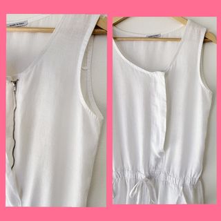 Mono LINO blanco talla 40