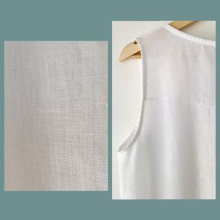 Mono LINO blanco talla 40