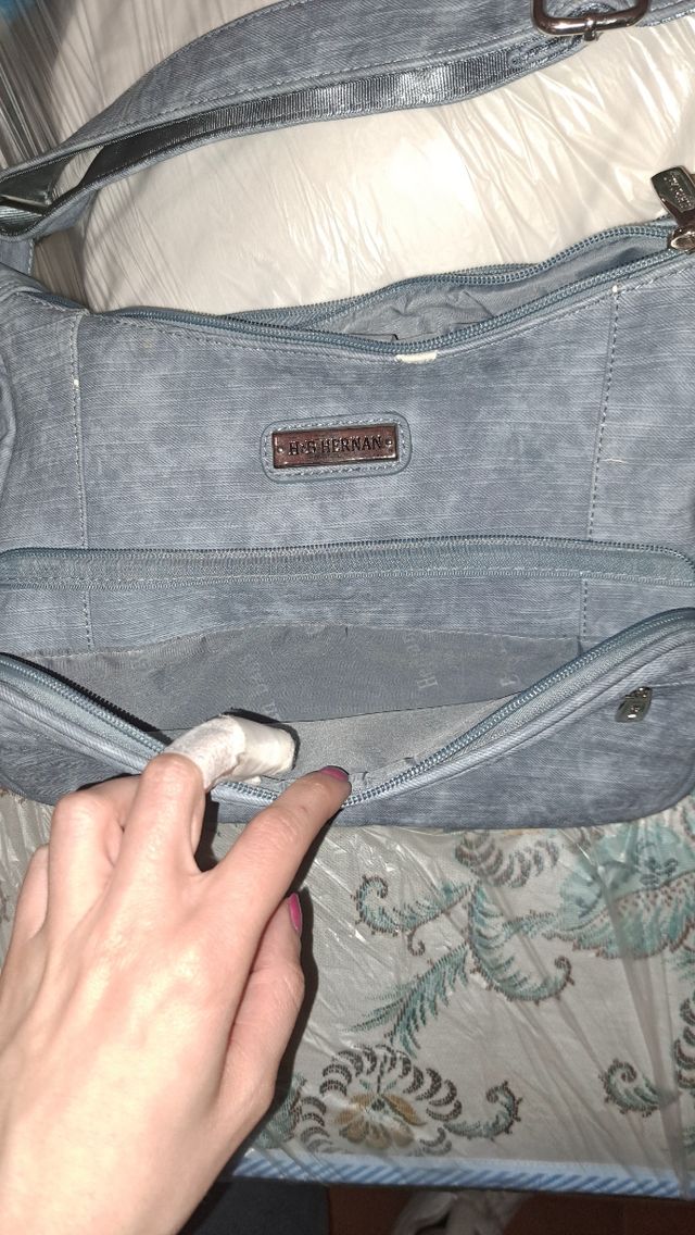 Borsa H&Hernan grigio - Tracolla