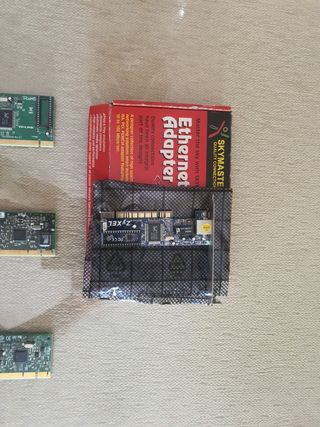 Lote Tarjetas PCI Red Lan y VGA x7