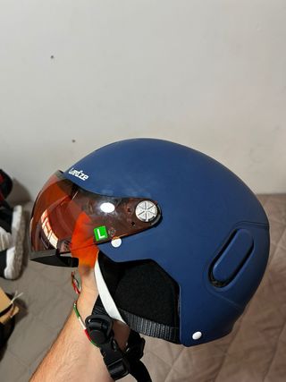 Casco Esquí Ledeze Azul - Talla L