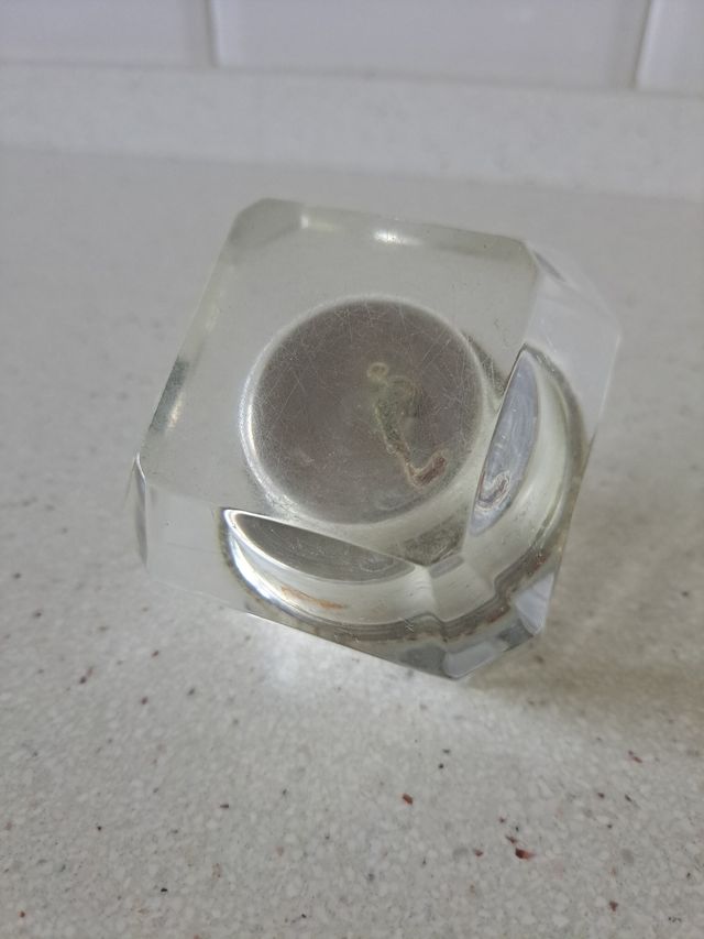 Mechero vintage cristal