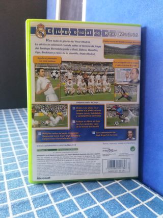 XBOX REAL MADRID CLUB FOOTBALL ORIGINAL COMPLETO