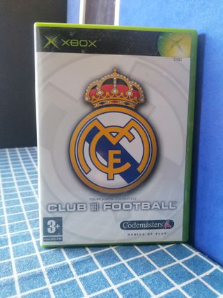XBOX REAL MADRID CLUB FOOTBALL ORIGINAL COMPLETO