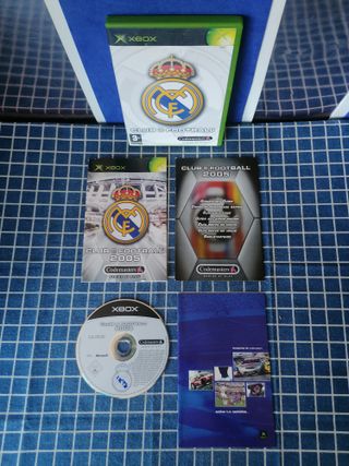 XBOX REAL MADRID CLUB FOOTBALL ORIGINAL COMPLETO