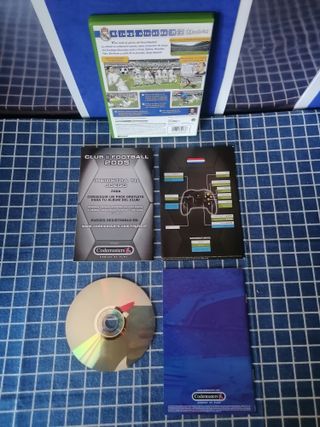 XBOX REAL MADRID CLUB FOOTBALL ORIGINAL COMPLETO