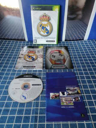 XBOX REAL MADRID CLUB FOOTBALL ORIGINAL COMPLETO