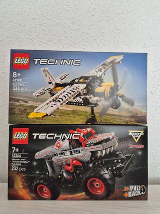 LEGO Technic: Avión + Monster Truck