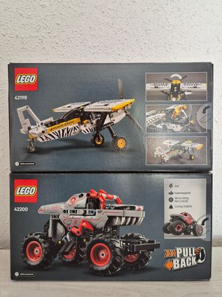 LEGO Technic: Avión + Monster Truck