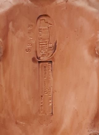 Máscara cerámica artesanal