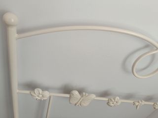 Cabecero forja blanco infantil