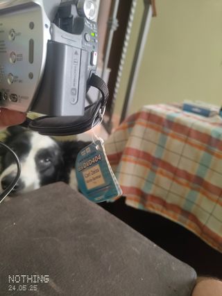Sony Handycam: Cámara video gris