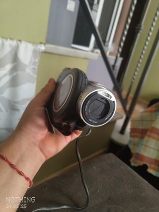 Sony Handycam: Cámara video gris