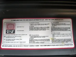 Maleta moto Givi espaciosa