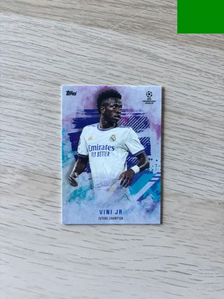 CARTA VINICIUS TOPPS FUTURE CHAMPIONS REAL MADRID