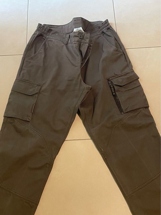 Pantaloni cargo Decathlon uomo marroni