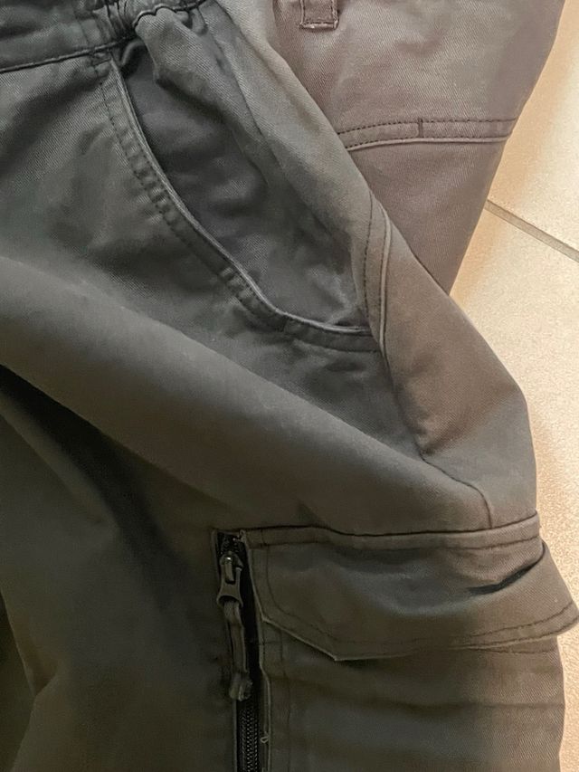 Pantaloni cargo Decathlon uomo marroni
