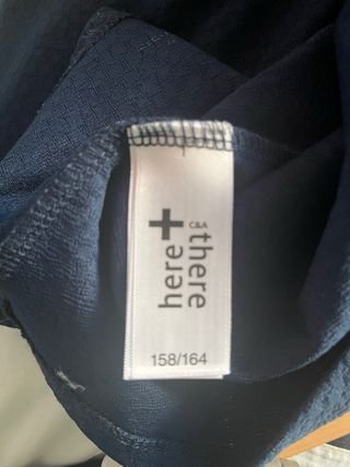 Vestido niña azul marino - Talla M