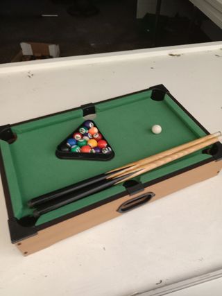 Billar miniatura - Mesa de billar Completo