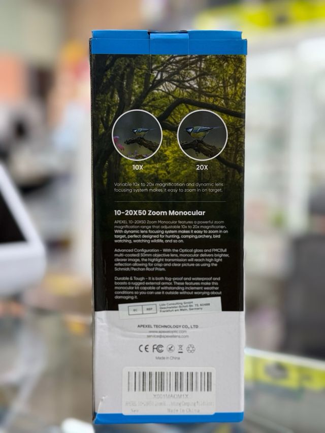 Monocular APEL 10-20x50 Zoom