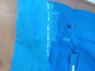 Piscina Intex rectangular con sus accesorio