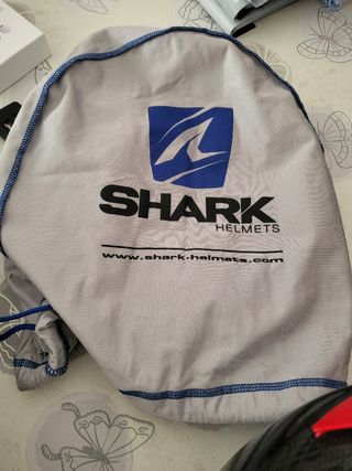 Casco moto Shark fibra carbono