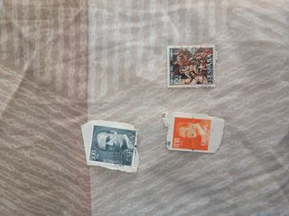 Sellos España: 500, 0,10 y 1,50 ptas