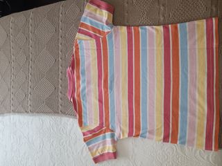 Polo Lacoste multicolor rayas