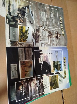 Album de cromos Armas Modernas Defensa