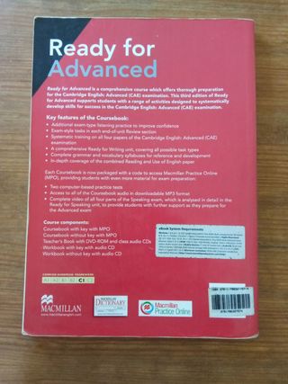 READY FOR ADV Sb +Key (eBook) Pk 3rd Ed
