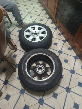 4 Llantas 15"de Audi a 4 
 usadas 
