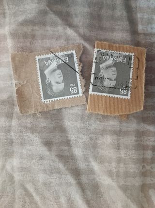 Sellos España 85 ptas - 2uds